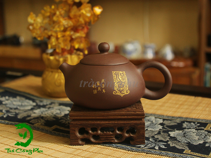 Ấm Tử Sa Tây Thi Cát Tường - ATS1361